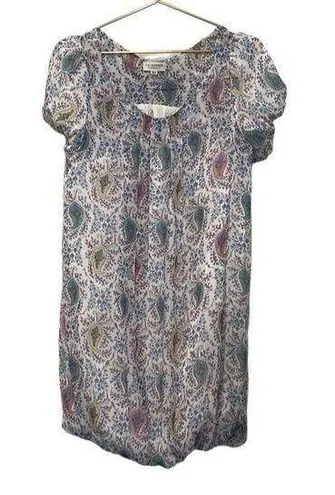 Molly Bracken LiLi Sidonio Paisly pattern. dress. Size medium.