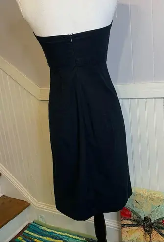 Gap vintage Black strapless dress Sz 6 Cocktail Party Dress