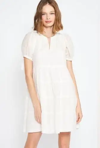 En Saison Davis Mini Dress White