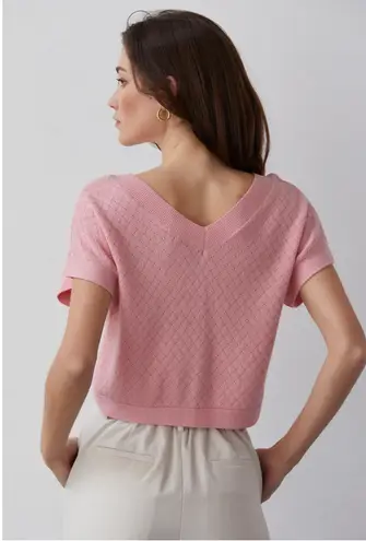 Crescent Med Pink Sweater