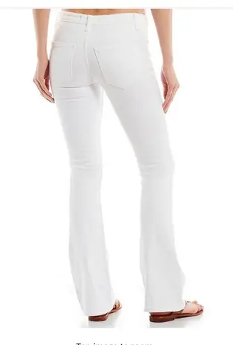 Free People Carmen Flare Jeans in Optic White Size 32 NWT