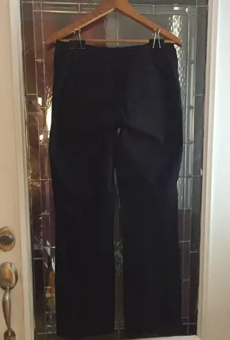 INC International Concepts size 8 Black Straight Leg Slim Fit Pants 32 inseam