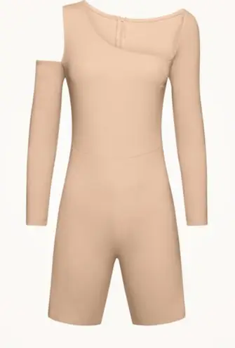 Wolford Warm Up Jumpsuit Size 36 / XS New With Tags Almond Tan