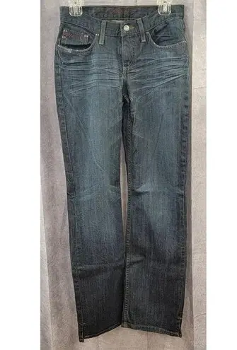 Cruel Girl Slim Janie Low Rise Bootcut Medium Wash Jeans Women's Size 3