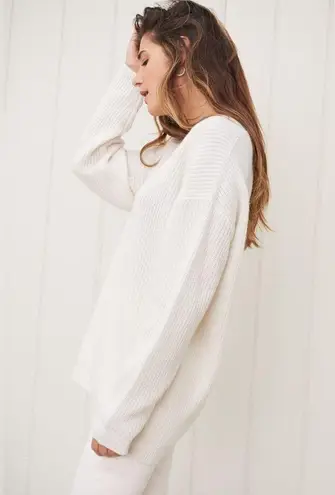 Jenni Kayne Cabin Sweater in Ivory S