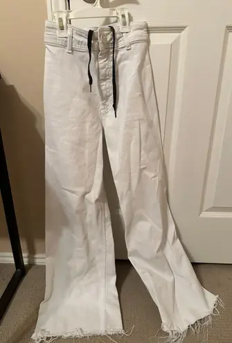 ZARA White Jeans