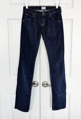 Hudson Jeans Hudson Carly Flap Pocket Straight Leg Jeans in Lis