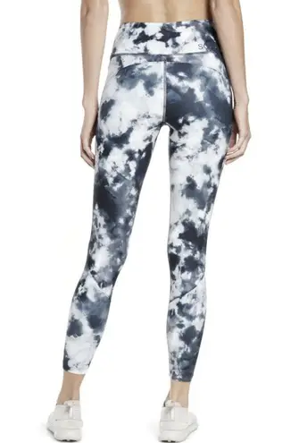 SoulCycle Tie-Dye Contour Stitch Tights Skinny Run