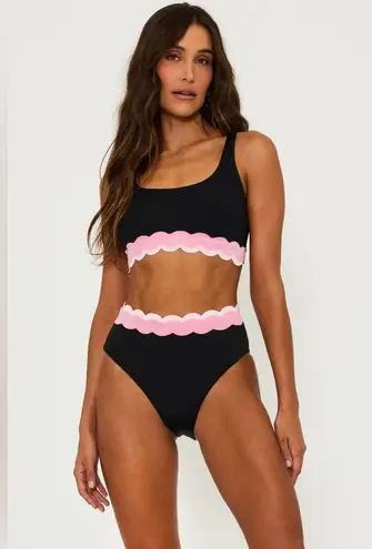 Beach Riot Harriet high waist Bottom Sweet Berry Wave, Size small , $98