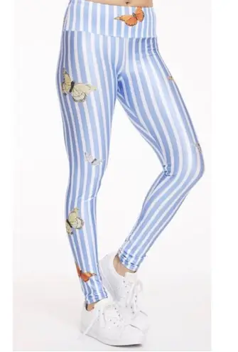 SoulCycle Goldsheep X Soul Cycle Hamptons Striped Butterfly Leggings 