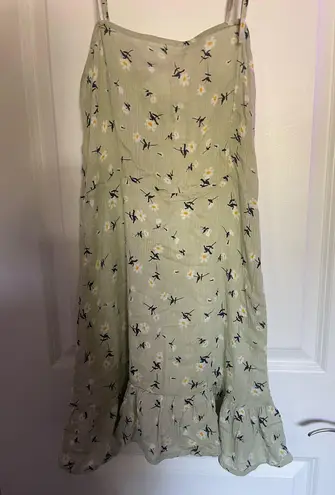 Basic summer dress with spaghetti straps. Size S