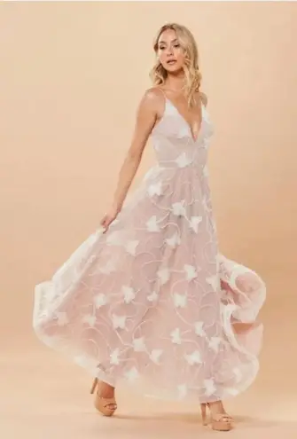 Anthropologie BHLDN Helsi Josephine Butterfly Printed V