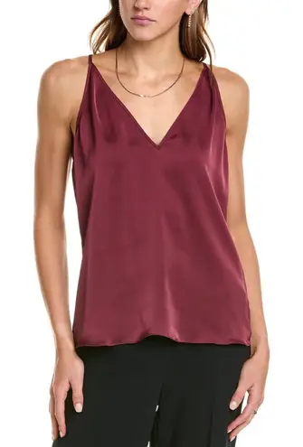 Ramy Brook Noelle Satin Tank Top