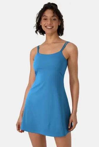 Halara Everyday Cloudful Double Straps Twisted 2-Piece Dress-Flipped Blue XL