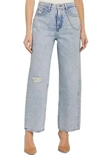 Rag and Bone  Women’s Size 26 Light Blue Wash Ruth High-Rise Straight-Leg Jeans