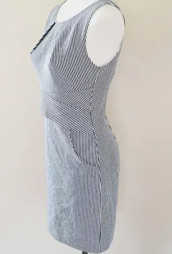 Teeze Me cross waist striped sheath dress size 5