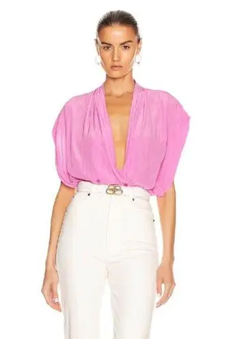 Smythe Yoda Blouse Baby Light Pink Lilac Size L Size L