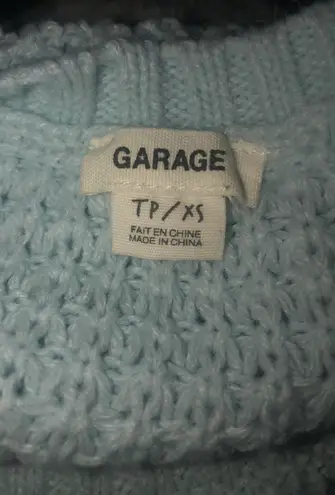 Garage Oversized Cropped Sweater