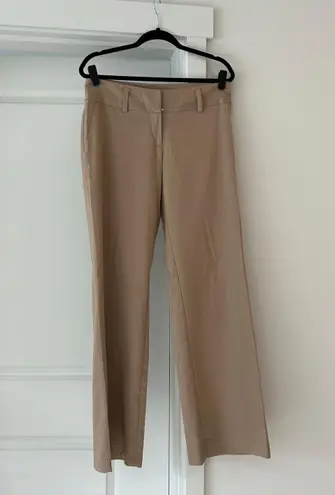 Cache Gold flare tan trouser highwaisted Pants