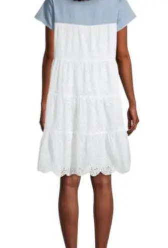 Roberta Roller Rabbit Roller Rabbit NWT Pamela Aster Eyelet Shift Dress Size M