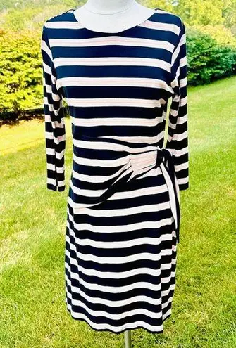 Larry Levine Striped Sheath Dress