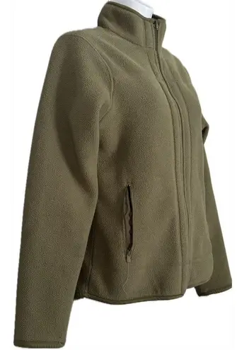 Pro Spirit Athletic Gear Reversible Green/Tan Fleece Jacket (397)