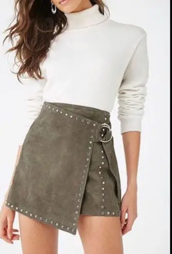 Forever 21 Suede Skirt