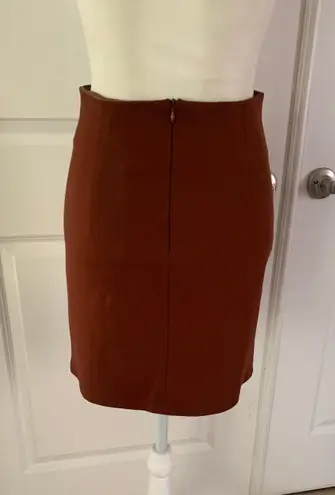 Rinaschimento RINASCIMENTO Faux Leather Mini Skirt Made in Italy