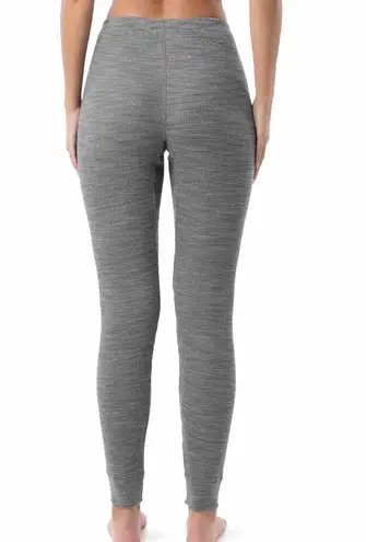 Fruit of the Loom Size XS 0-2  Grey Thermal Waffle Leggings