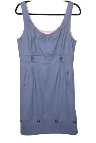 Moulinette Soeurs Anthropologie Familiar Places Wool A Line Shift Dress Size 10P