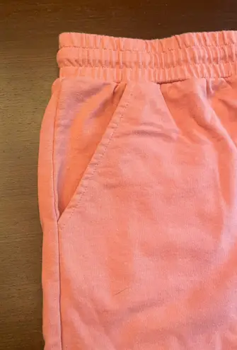 Coral Pink Sweat Shorts Size 2X