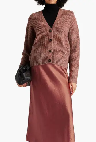 autumn cashmere
Mélange ribbed-knit sweater size S small : Box 0: