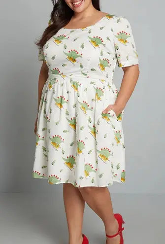 Modcloth  What's The Scoop? A-Line Dress Size 1X - Image 1