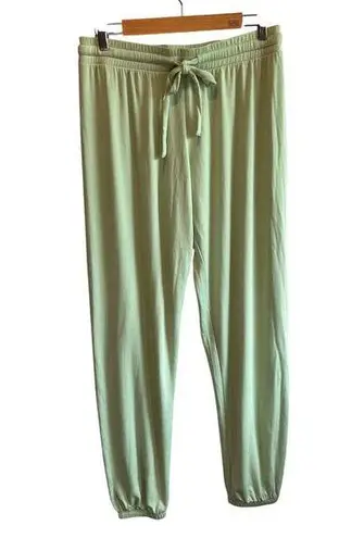 LNA Clothing NWT Brushed Terry Sweat Pant in Smoke Green - size Large