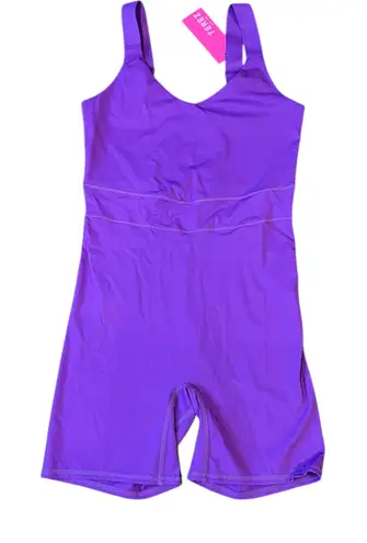 Terez  Action Short Bodysuit In Açaí Purple Adjustable Strap Women's‎ Medium NWT - Image 1