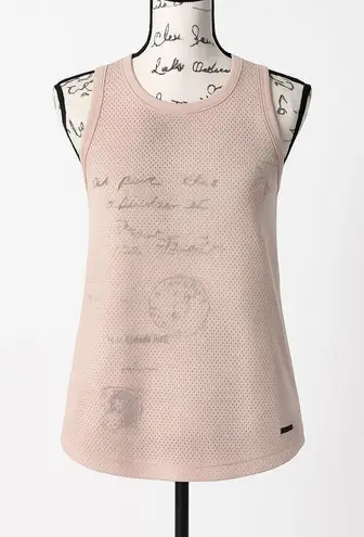 MPG Women’s Small Mesh Racerback Athletic Tank Top Lightweight Gym Pink