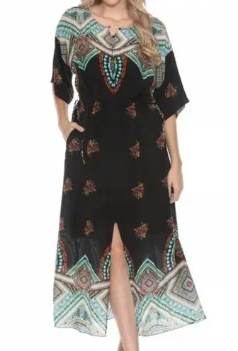 Johnny Was silk Jewel Thalia silk dress XS w/slip (extremely oversized) NWT