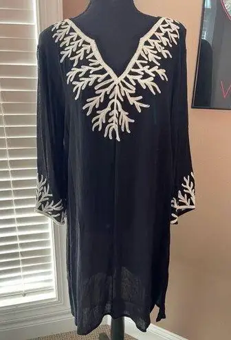 Cover Up by The Royal Standard Collection Women’s Beach Cover Up in Black Size M