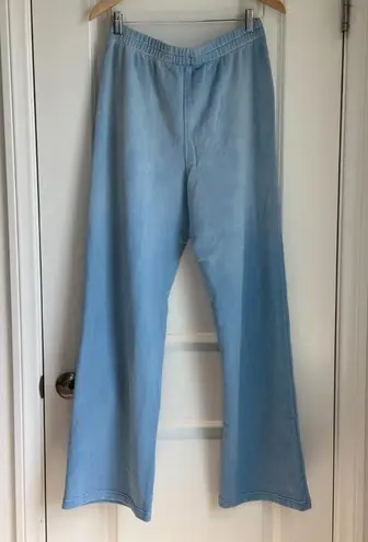 SKIMS French Terry Straight Leg Pant in Blue Bell, Size Small