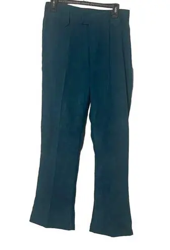 Ranch Dressing NWT Dead Stock Vintage Size 10 Turquoise Faux Suede Pants Blue