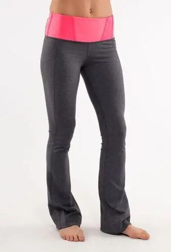 Lululemon  Tadasana Full Length Yoga Pant Heathered Coal Flash Size 8