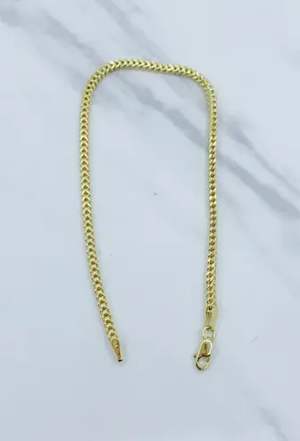 Real 10k solid Gold Women’s Franco Bracelet