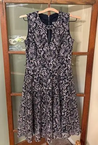 Danny & Nicole Sleeveless A-Line Midi Dress