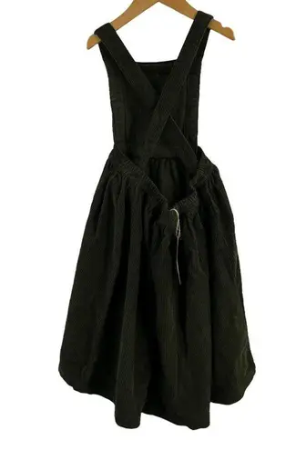 The Simple Folk Olive Green Corduroy Pinafore Size 5/6 Year New
