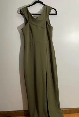 AX Paris Women's Off The Shoulder Side Split Maxi Dress Size 14