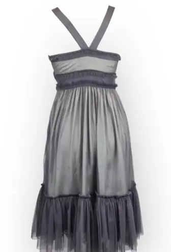 Moulinette Soeurs Anthropologie Spirited Away Tulle Pocket Dress W1395 Sz 0