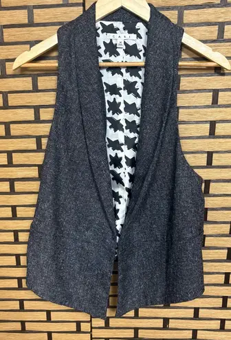 CAbi  Gray Vest Size Medium - Image 1