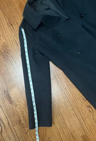 Willi Smith Black Trench Coat