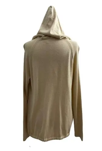 Lafayette 148 La Fayette 148 Cream Knit Shimmer Hoodie Sweater Size M (37-55)