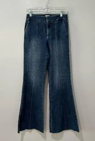 Alice + Olivia  Women's Jeans Dylan Wide Leg Boho Festival Hippie Size 27